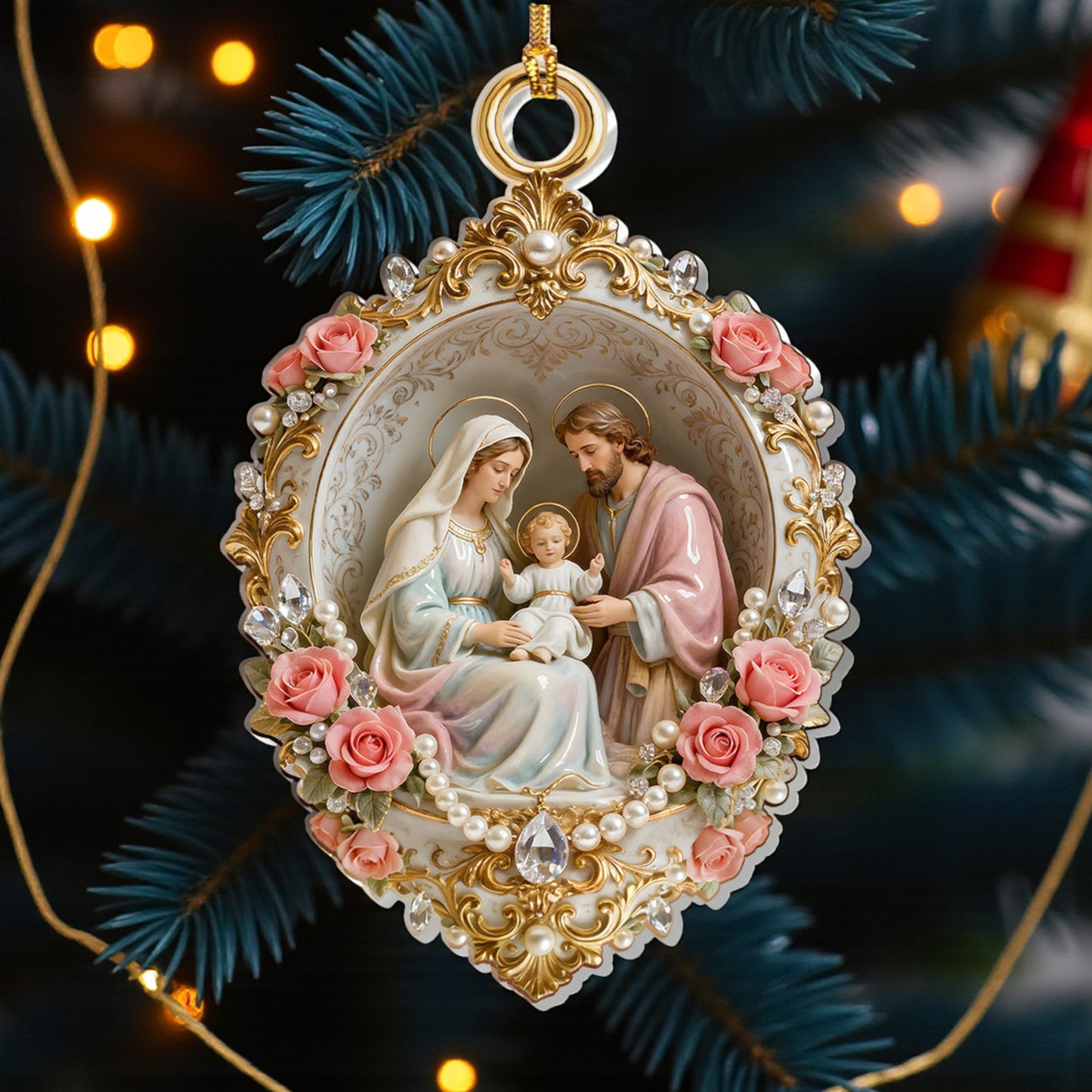 Holy Family Ornament
