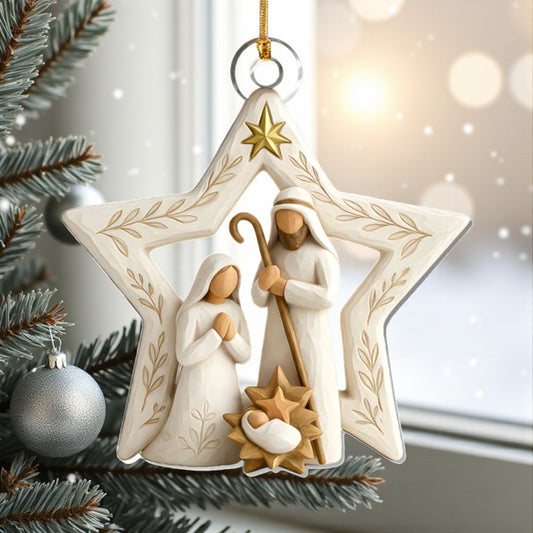 Holy Night Star Ornament