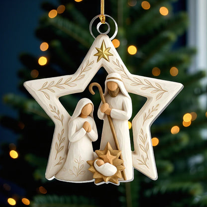 Holy Night Star Ornament