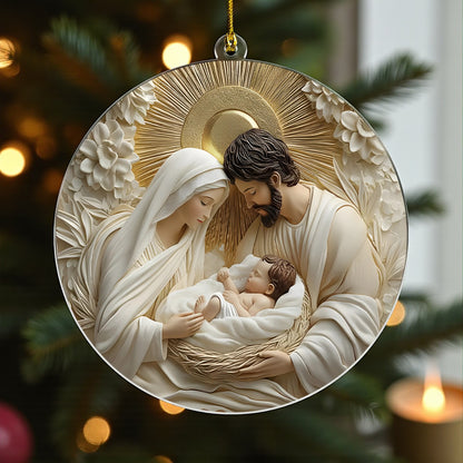 Holy Scene 3D Acrylic Keepsake