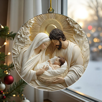 Holy Scene 3D Acrylic Keepsake