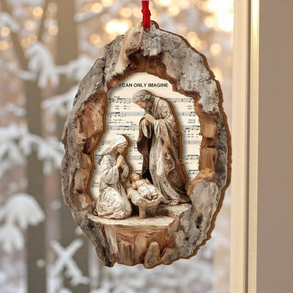 I Can Only Imagine Nativity Ornament