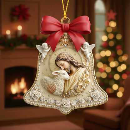 Jesus and Lamb Ornament