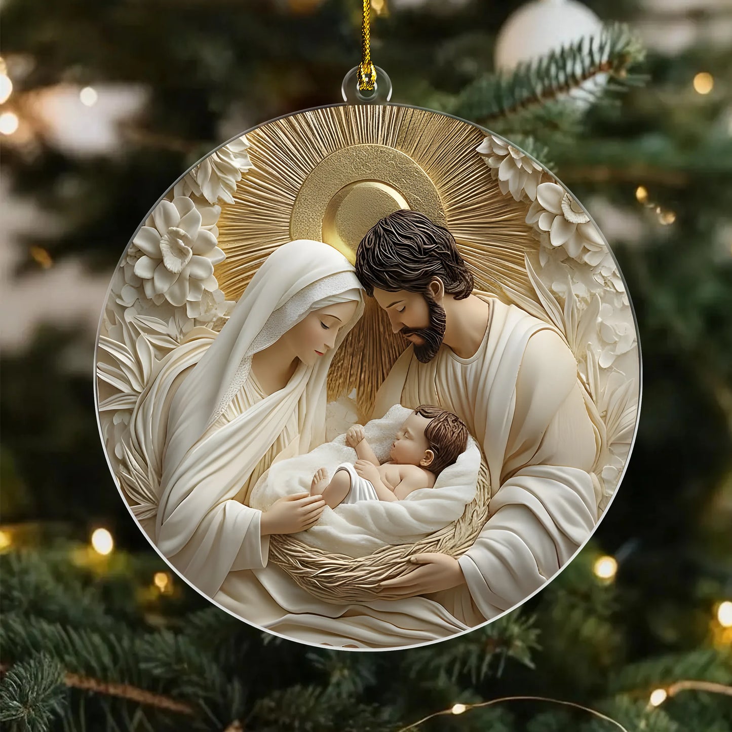 Holy Scene 3D Acrylic Keepsake