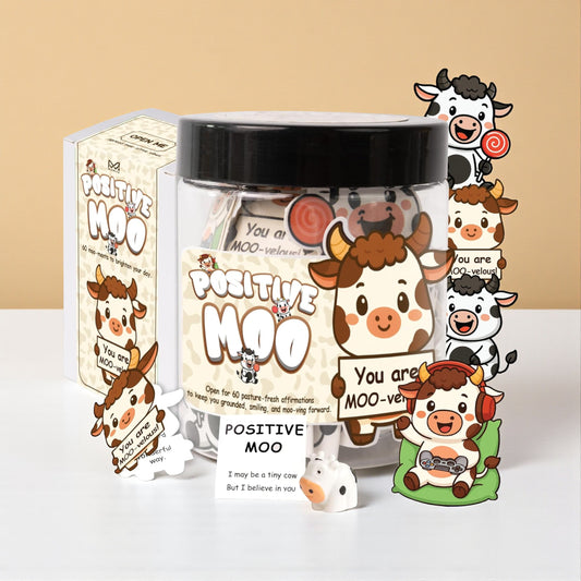 Positive Cow  Jar