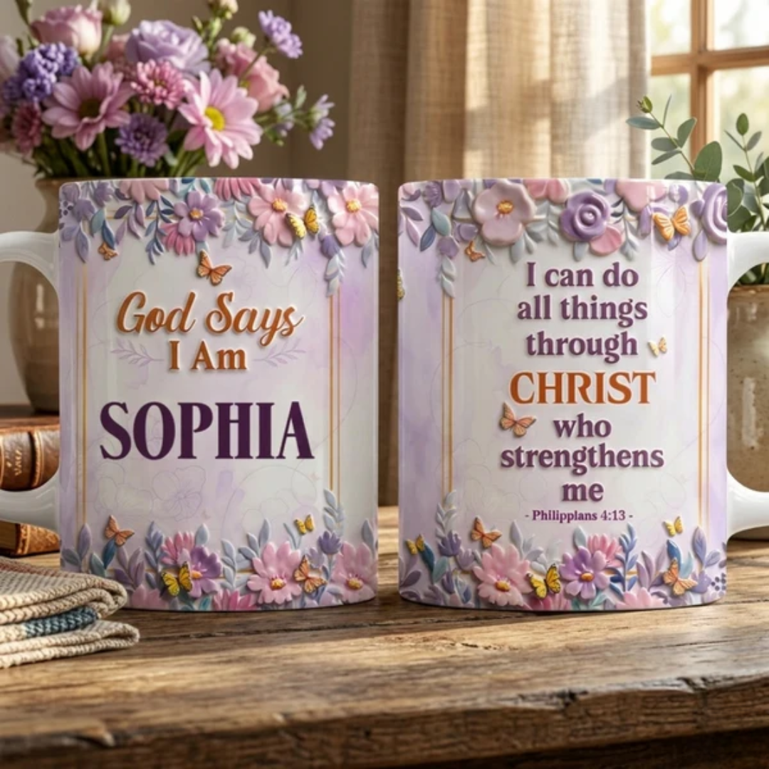 I Can Do All Things Throung Christ - Personalized Mug