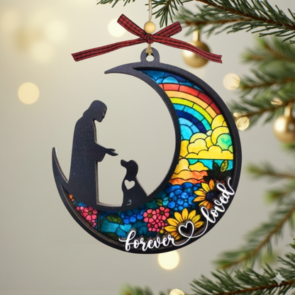 Forever Loved" Pet Memorial Ornament