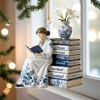 God Says I Am Ornament