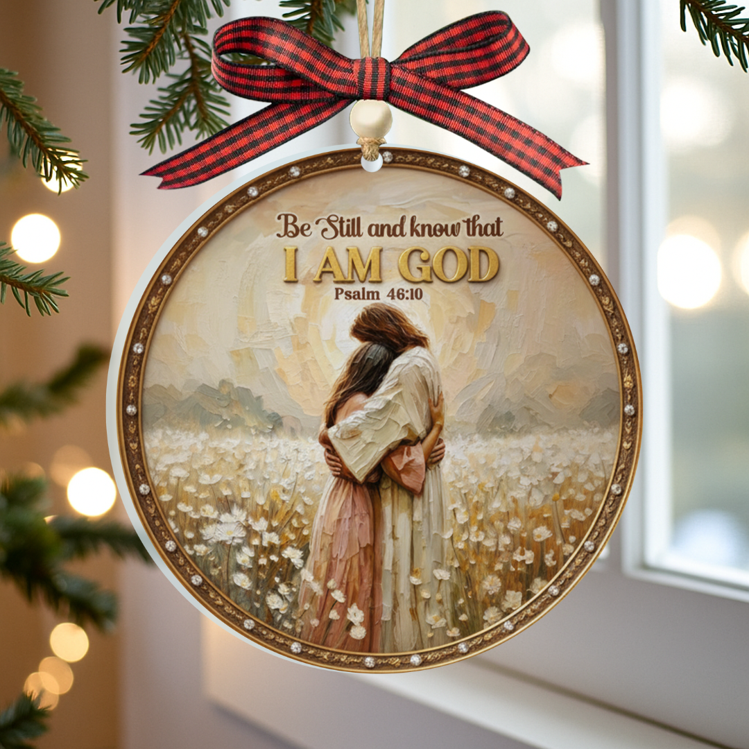Be Still and Know that I Am God Ornament