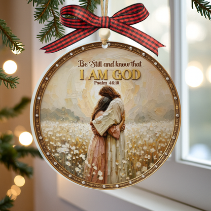 Be Still and Know that I Am God Ornament