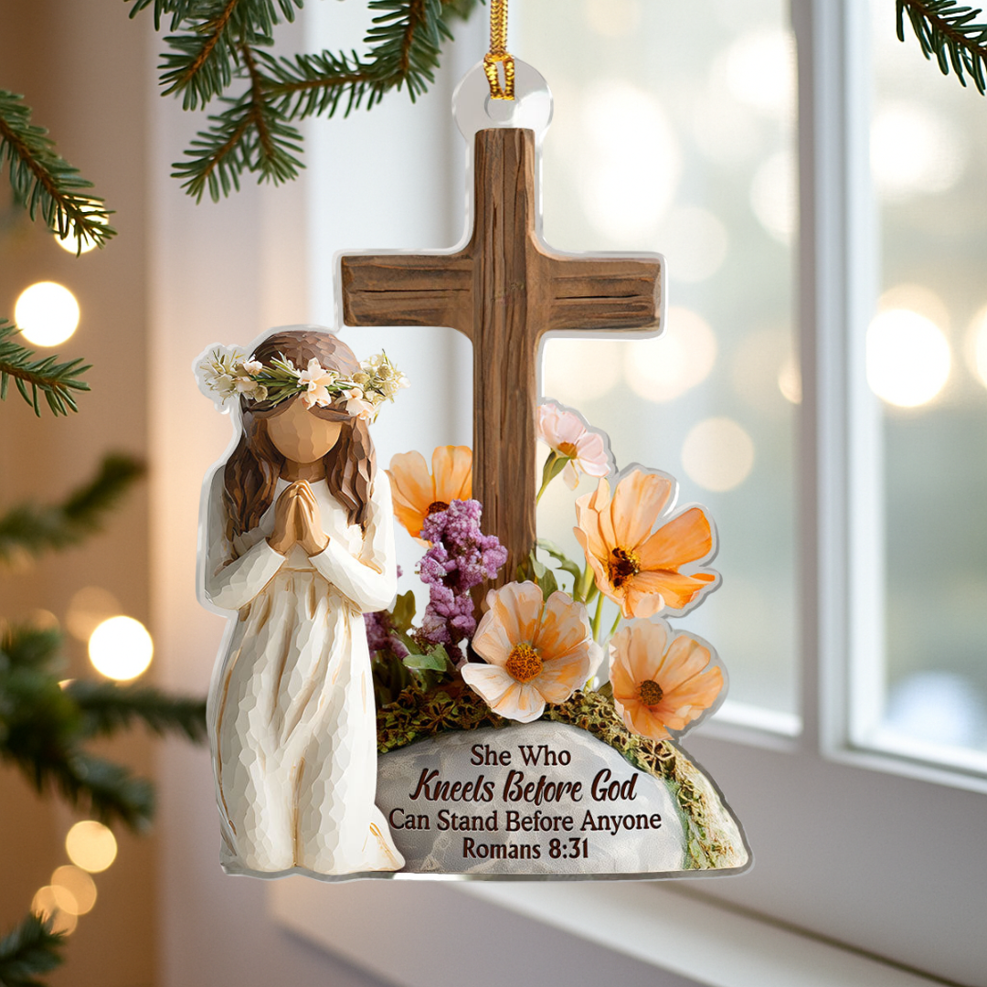 She Who Kneels Before God Ornament