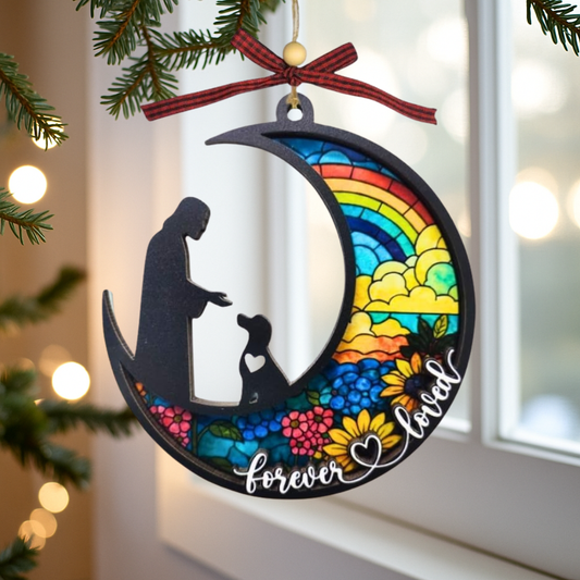 Forever Loved" Pet Memorial Ornament
