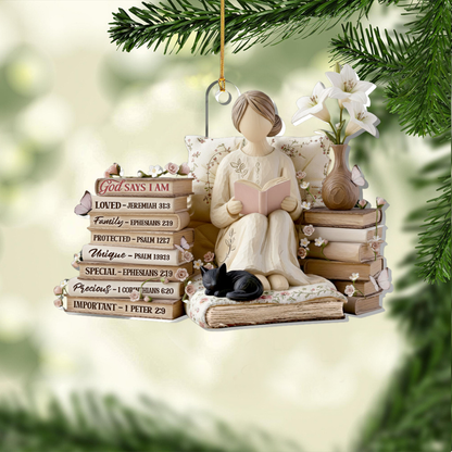 God Says I Am Ornament