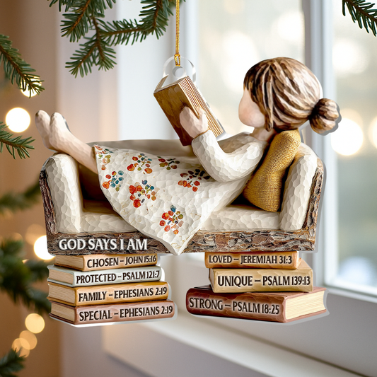 God Says I Am Ornament