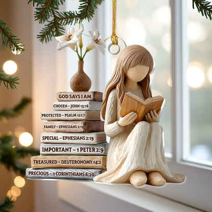 God Says I Am Ornament