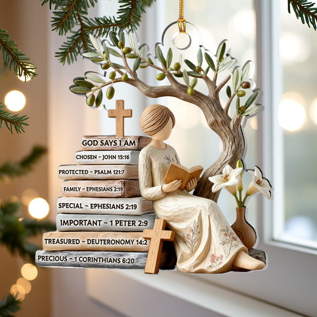 God Says I Am Ornament