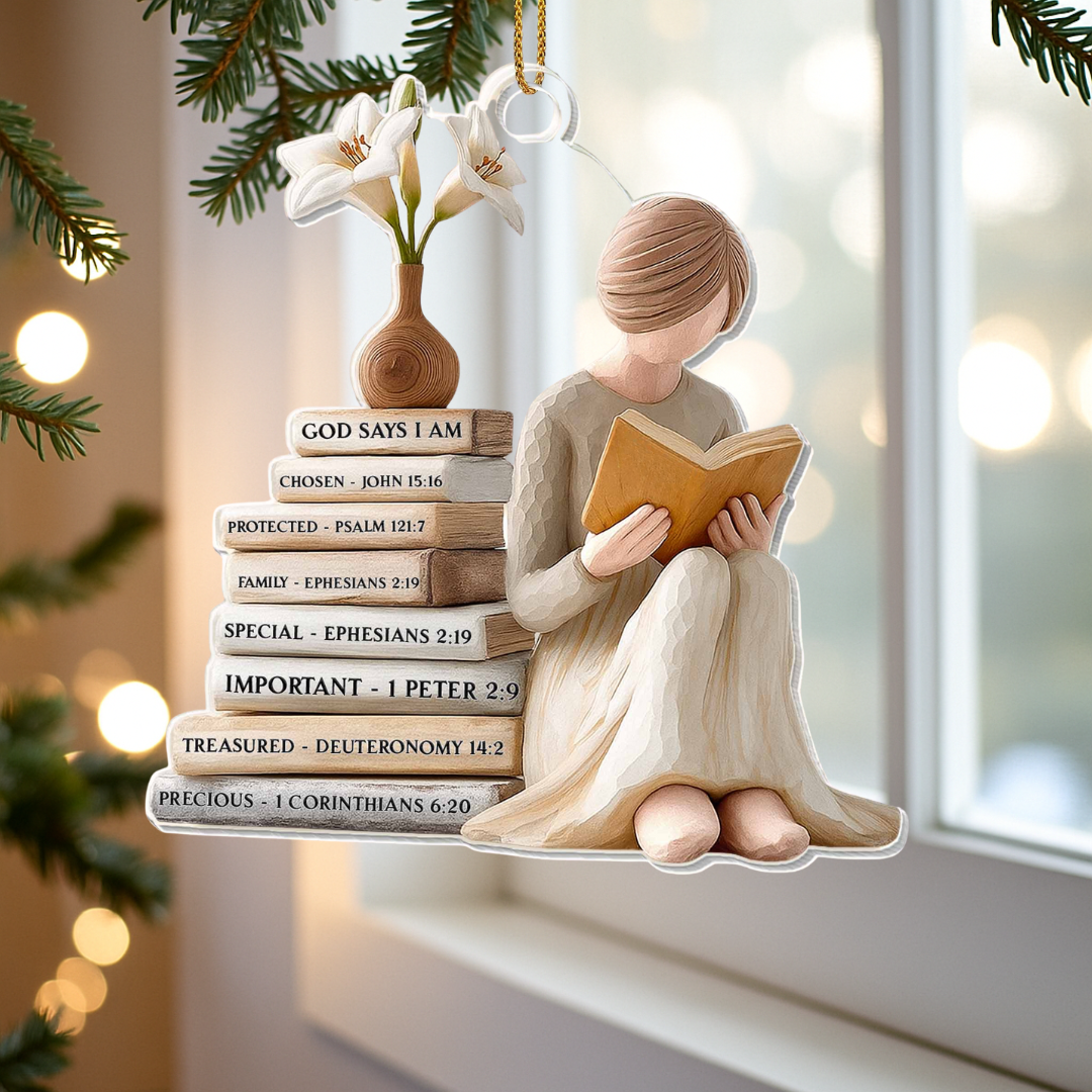 God Says I Am Ornament