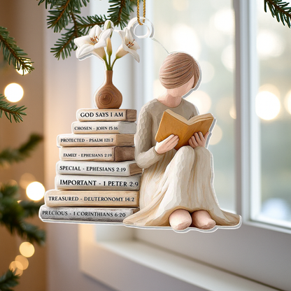 God Says I Am Ornament