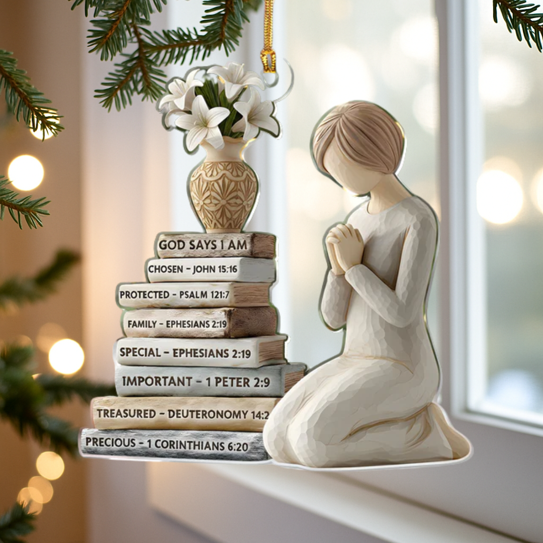 God Says I Am Ornament