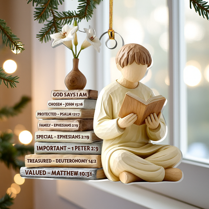 God Says I Am Ornament