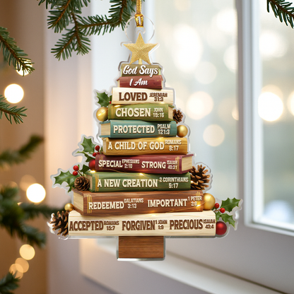 God Says I Am Ornament