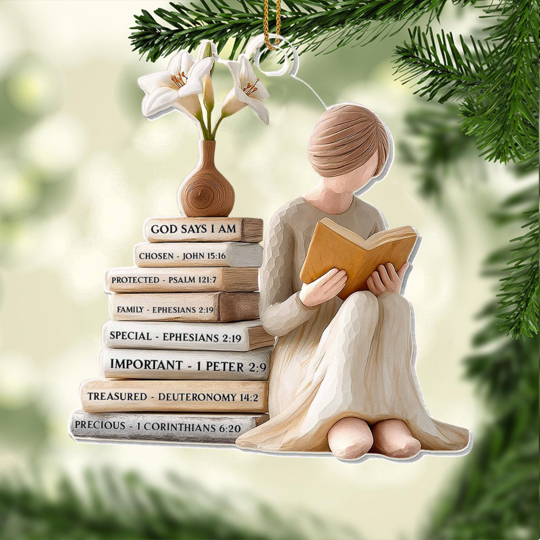 God Says I Am Ornament