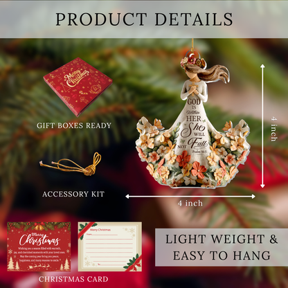 God Is Within Her She Will Not Fall Ornament