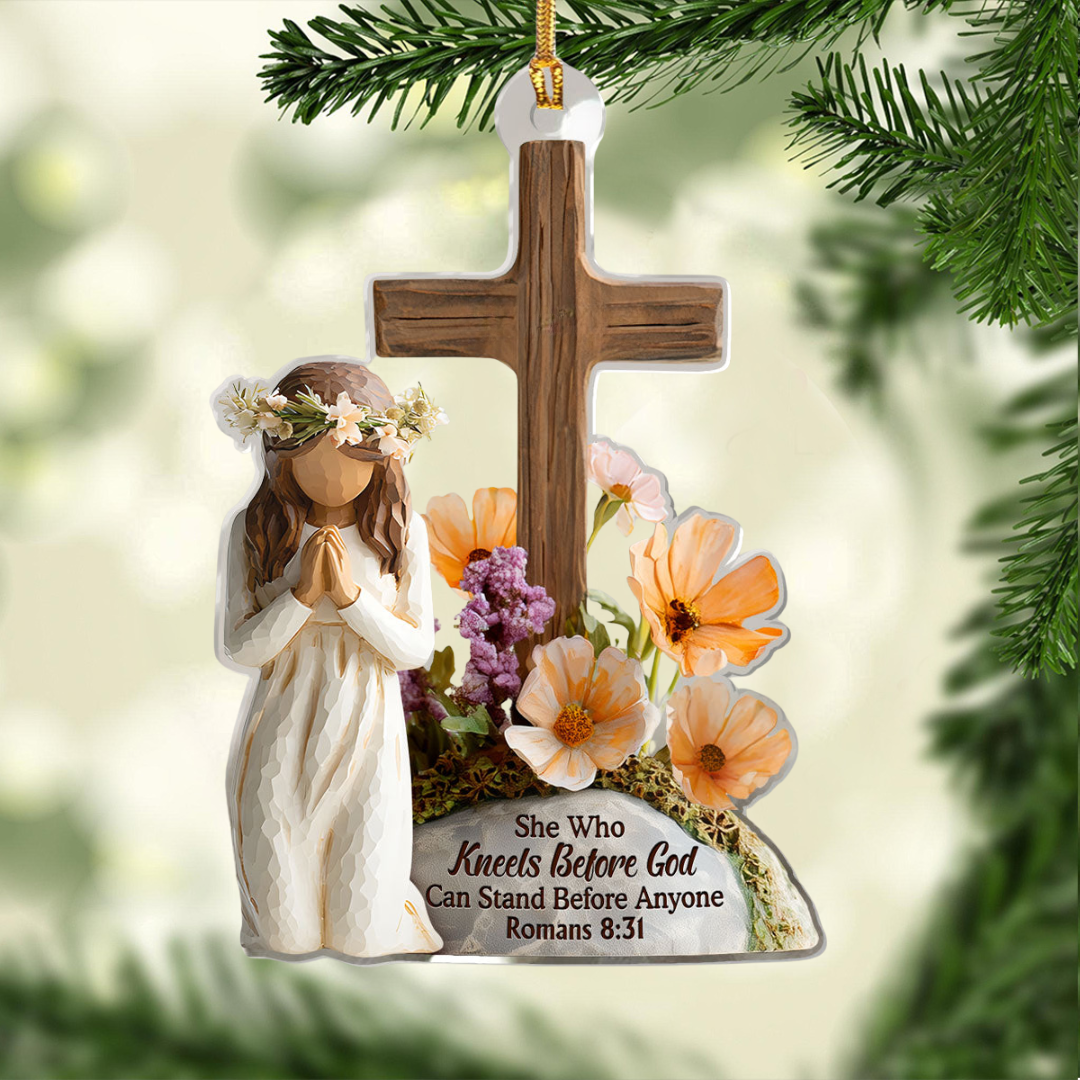 She Who Kneels Before God Ornament