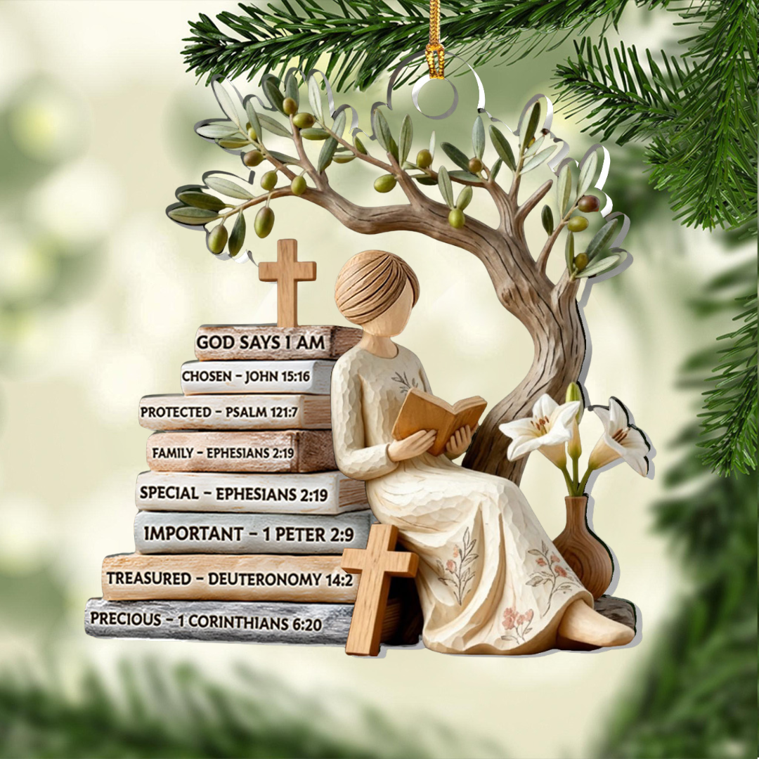 God Says I Am Ornament