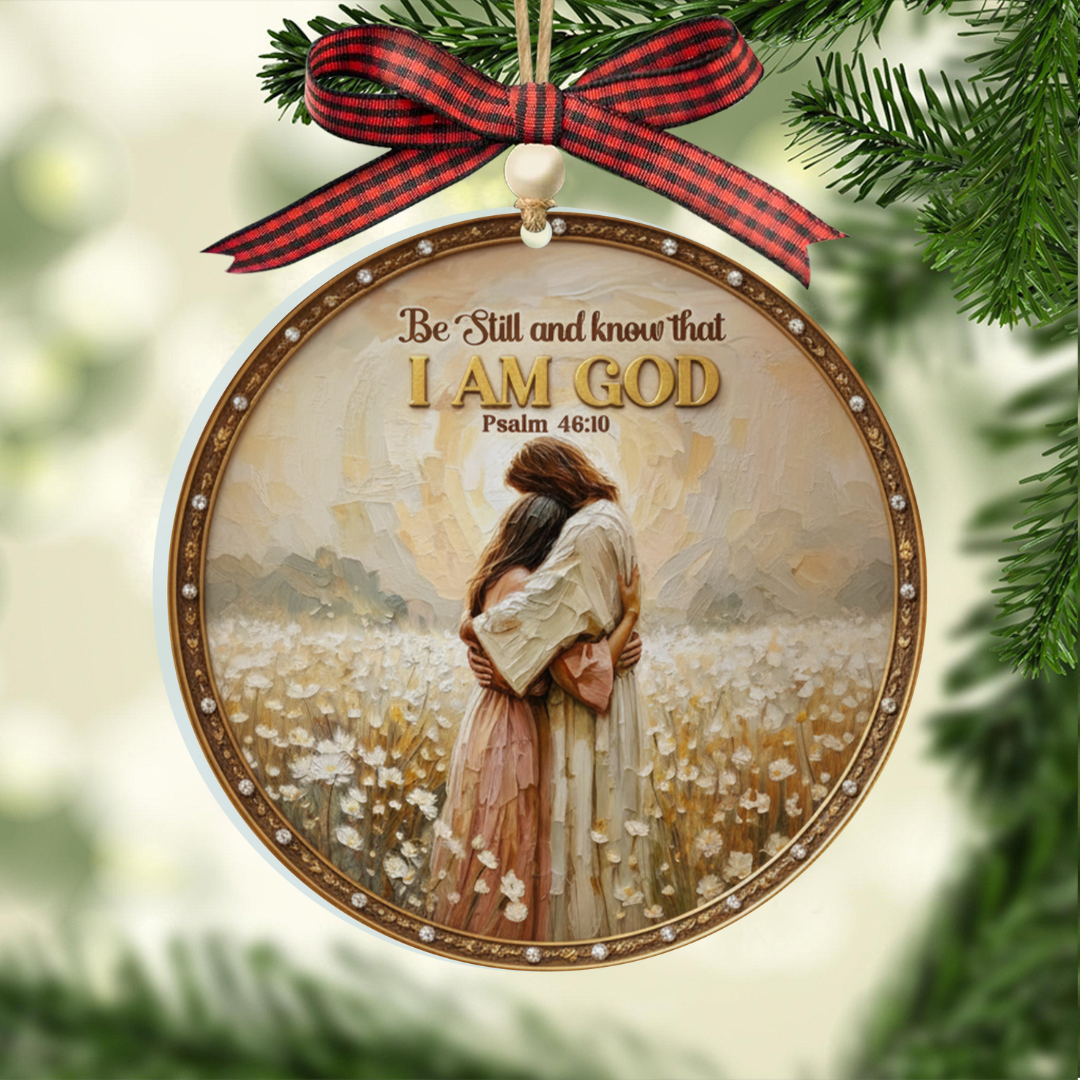 Be Still and Know that I Am God Ornament