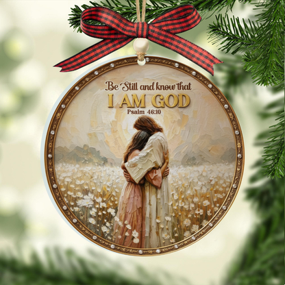 Be Still and Know that I Am God Ornament