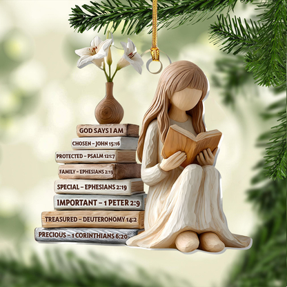 God Says I Am Ornament