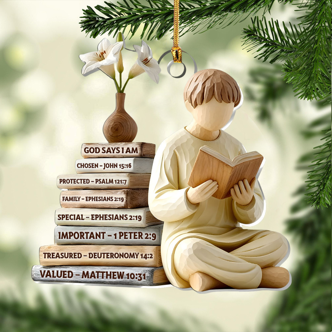 God Says I Am Ornament