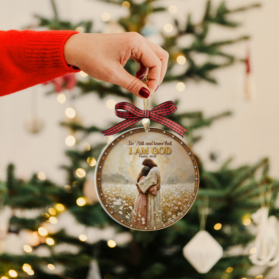 Be Still and Know that I Am God Ornament