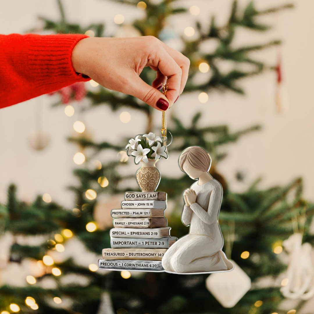God Says I Am Ornament