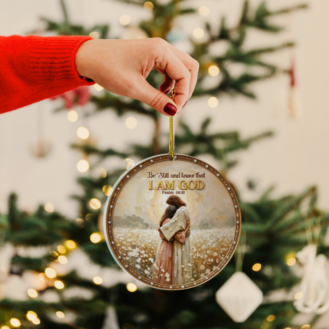 Be Still and Know that I Am God Ornament