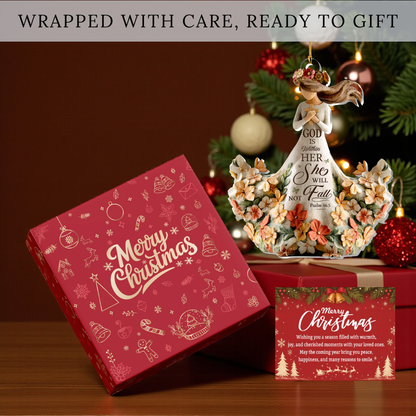 God Is Within Her She Will Not Fall Ornament