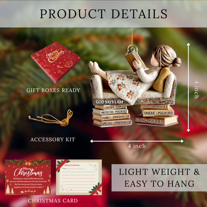 God Says I Am Ornament