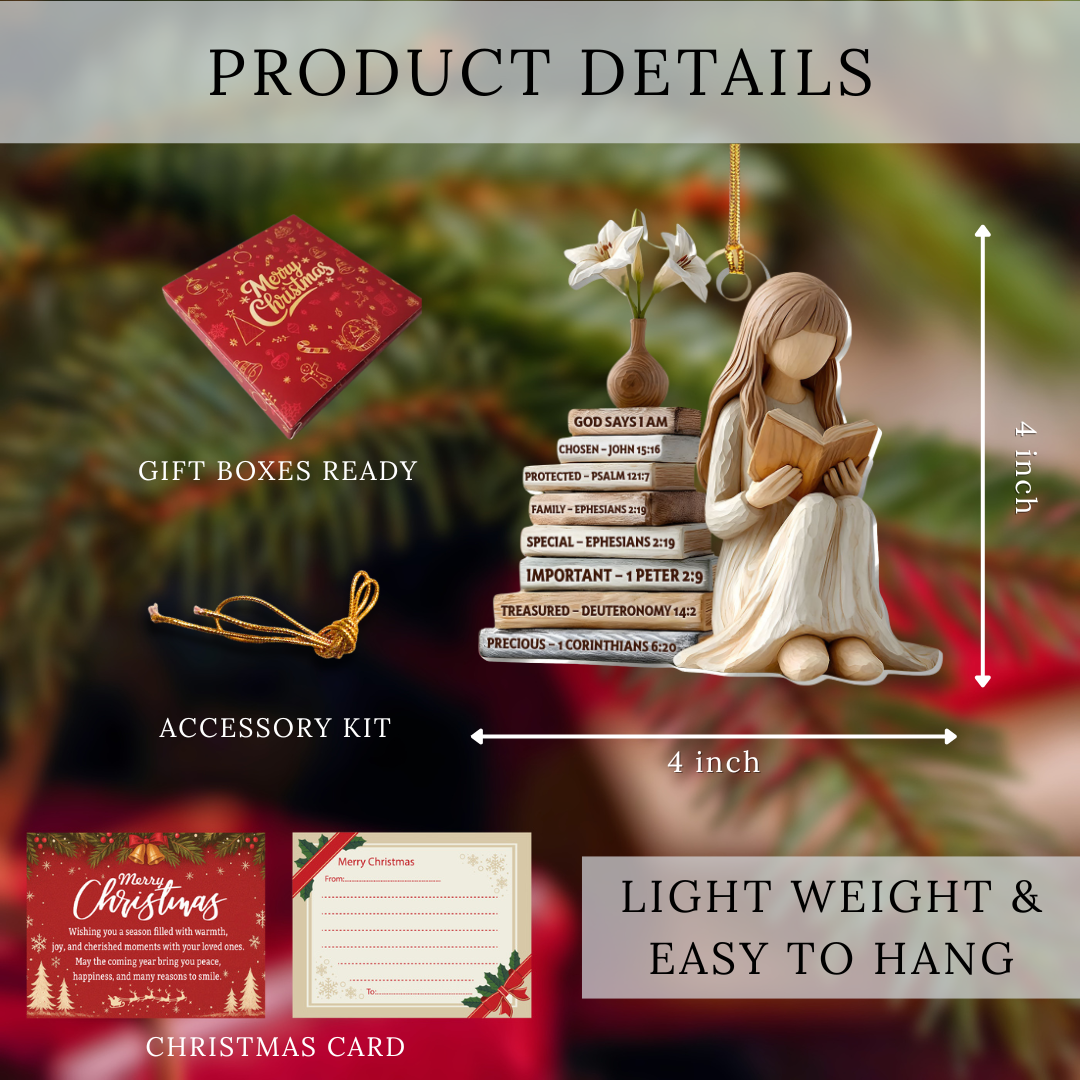 God Says I Am Ornament