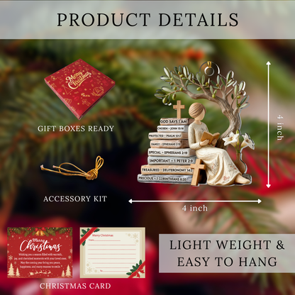 God Says I Am Ornament