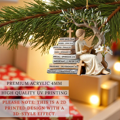 God Says I Am Ornament