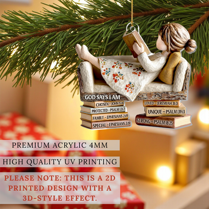 God Says I Am Ornament