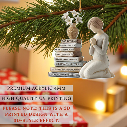 God Says I Am Ornament