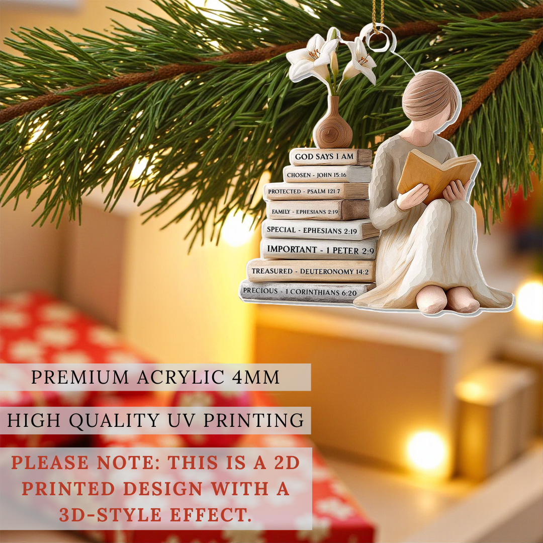 God Says I Am Ornament