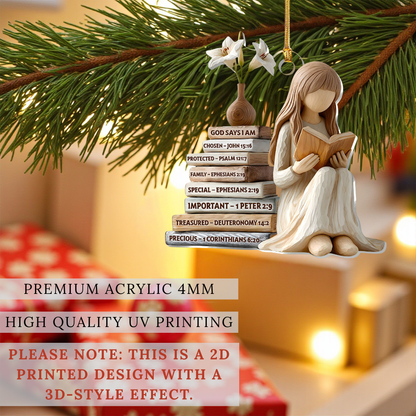 God Says I Am Ornament