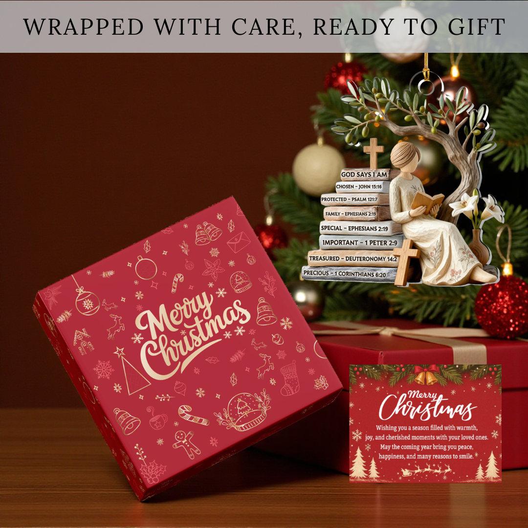 God Says I Am Ornament