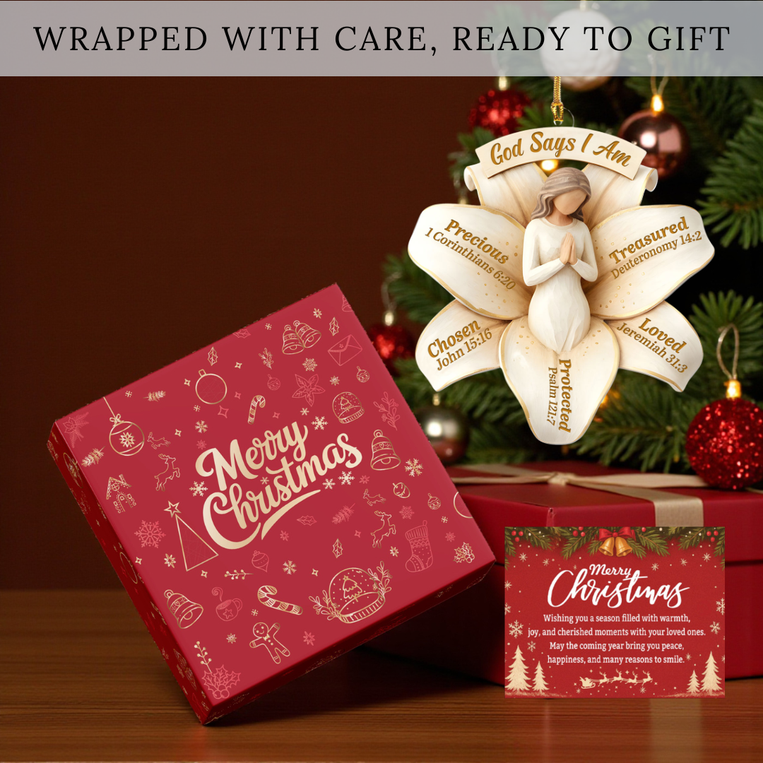 God Says I Am Ornament