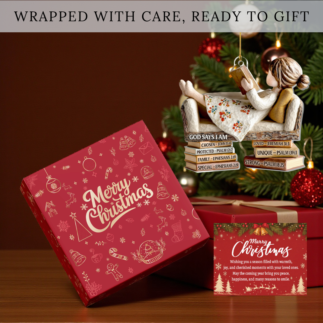 God Says I Am Ornament