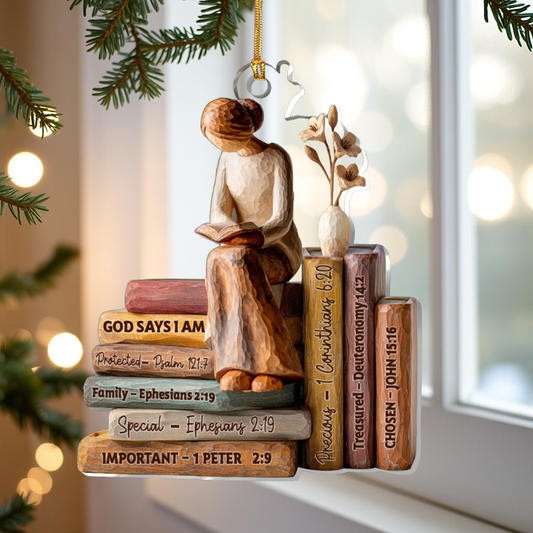 God Says I Am Ornament