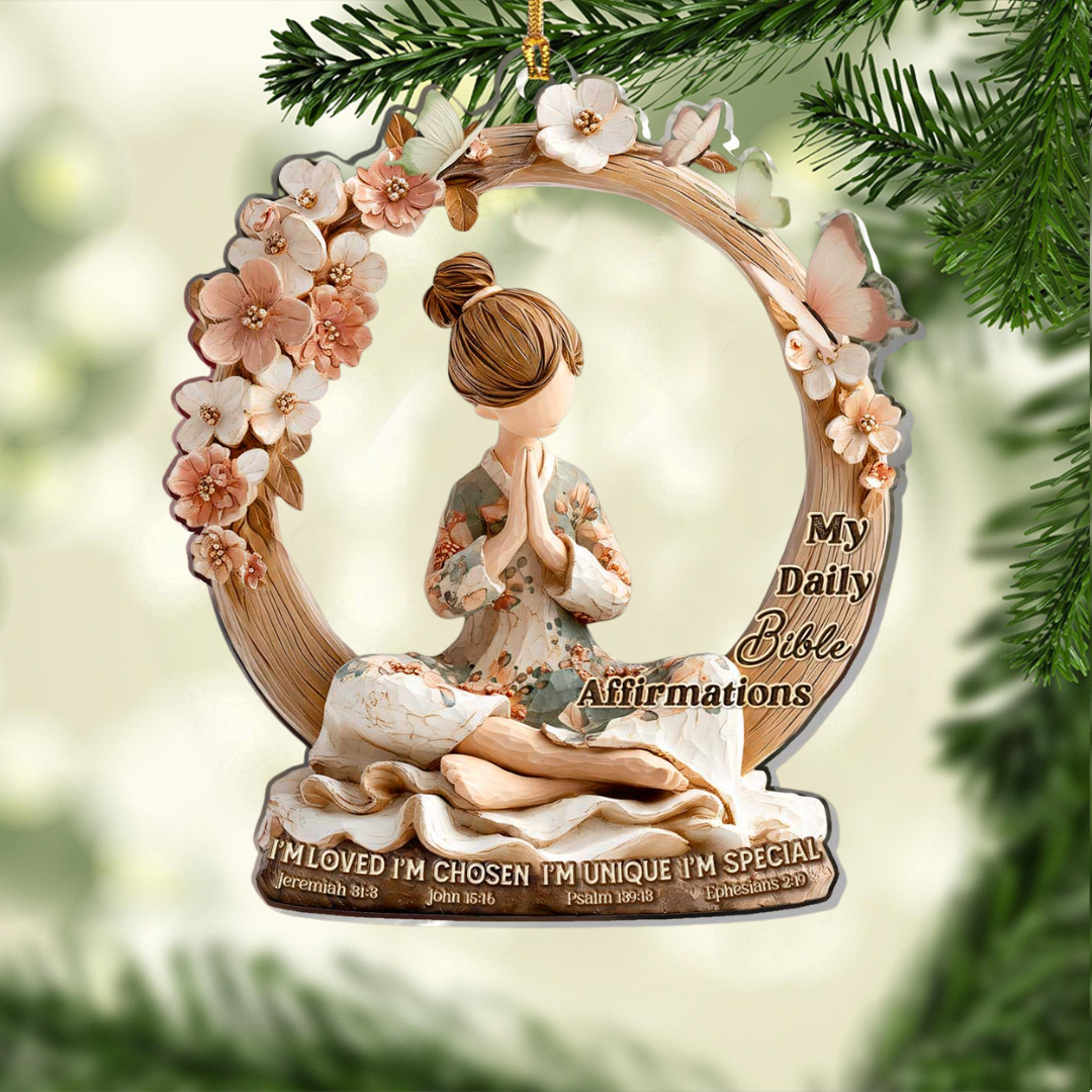 My Daily Bible Affirmations Ornament
